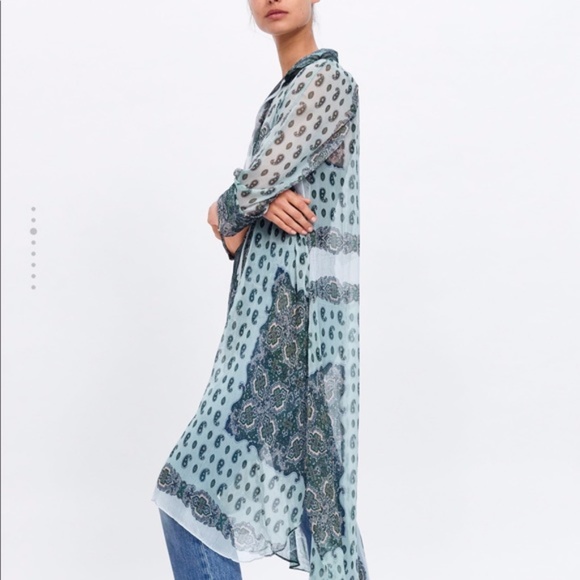 Paisley Boho Botton-up - Picture 4 of 13